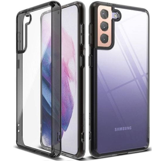 RINGKE Fusion Matte tenké silikonové pouzdro pro Samsung Galaxy S21 - Transparentní KP14226