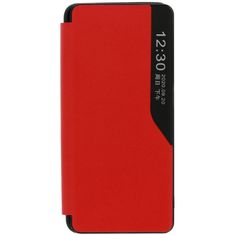 IZMAEL Elegantní knižkové pouzdro View Case pro Xiaomi Redmi Note 9 - Červená KP23502