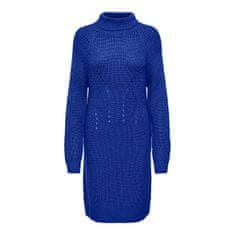 Jacqueline de Yong Dámské šaty JDYNEW Relaxed Fit 15300295 Dazzling Blue (Velikost L)