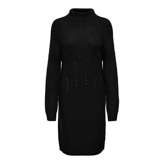 Jacqueline de Yong Dámské šaty JDYNEW Relaxed Fit 15300295 Black