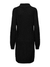 Jacqueline de Yong Dámské šaty JDYNEW Relaxed Fit 15300295 Black (Velikost XS)