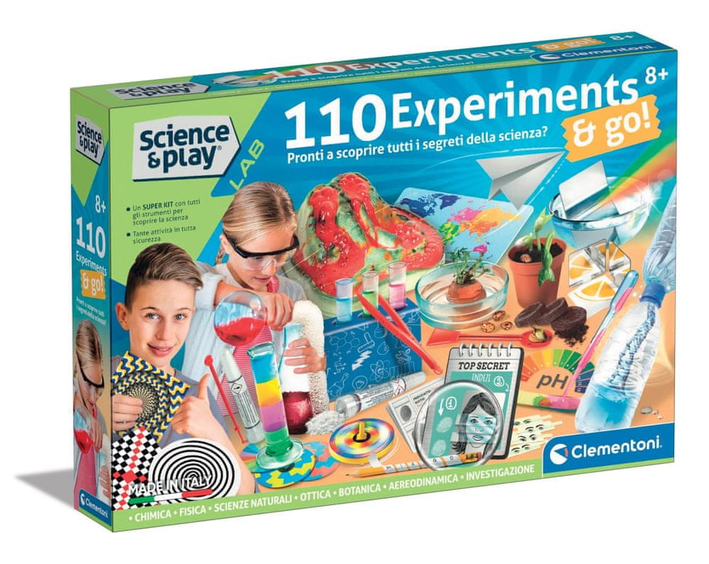Levně Clementoni SCIENCE - 110 Experimentů