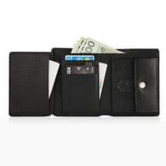 Brødrene Pánská peněženka s ochranou RFID Pequena černá