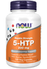 NOW Foods 5-HTP + Glycin, Taurin a Inositol, 200 mg, 120 rostlinných kapslí