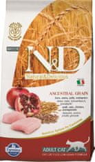N&D ANCESTRAL GRAIN Cat LG Chicken, Spelt, Oats and Pomegranate Adult 1,5 kg