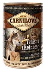 Carnilove Konzerva Dog Wild Meat Venison & Reindeer - 400 g
