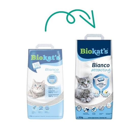 Biokat's Podestýlka Cat Bianco Attracting 10 kg