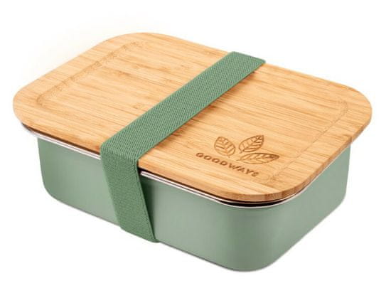 GoodWays GoodBox krabička na jídlo, zelená Objem:: 800 ml
