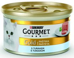 Purina Gourmet Gold konz. kočka pašt. tuňák 85g