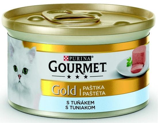 Purina Gourmet Gold konz. kočka pašt. tuňák 85g