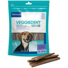 Virbac CET Veggiedent Fresh M žvýkací plátky15 ks, 350g