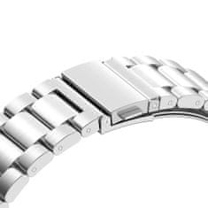 Tech-protect Stainless řemínek na Samsung Galaxy Watch 4 / 5 / 5 Pro / 6, silver