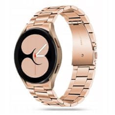 Tech-protect Stainless řemínek na Samsung Galaxy Watch 4 / 5 / 5 Pro / 6, blush gold