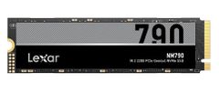 Lexar SSD NM790 PCle Gen4 M.2 NVMe - 4TB (čtení/zápis: 7400/6500MB/s)