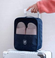 INNA Cestovní organizér na boty do kufru tmavě modrá barva