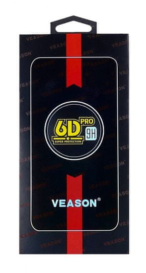 Veason Tvrzené sklo iPhone 12 Full Cover černé 97000