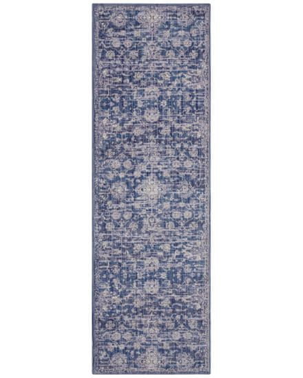 NOURISTAN AKCE: 80x200 cm Kusový koberec Cairo 105584 Alexandria Blue – na ven i na doma