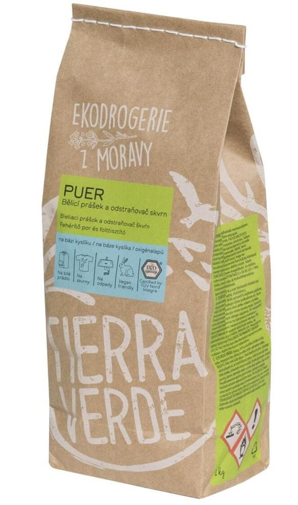 Levně Tierra Verde Puer – bělící prášek 1 kg