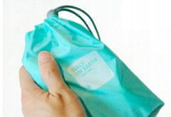INNA Cestovní pytle 4 kusy na oblečení drobnosti barvy Sada 4 zavazadel a cestovních pytlů organizér kufřík modrá barva