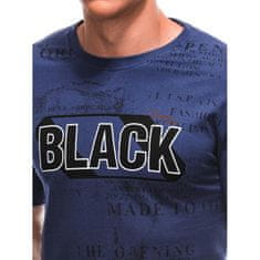 Edoti Pánské tričko S1903 tmavě modré MDN123084 XXL