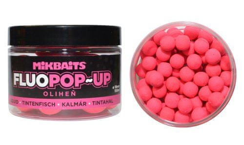 Mikbaits Boilies Fluo Pop-Up - Oliheň - 10 mm
