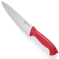 shumee HACCP kuchařský nůž na syrové maso 385mm - červený - HENDI 842720