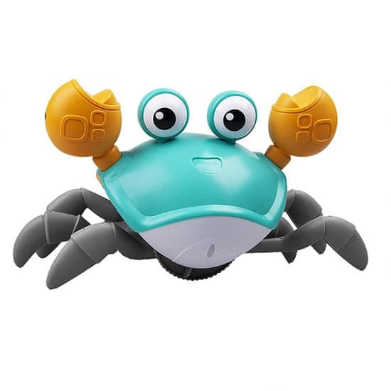 Cool Mango Interaktivní hračka krab, který se plazí, hraje hudbu a svítí - Craby