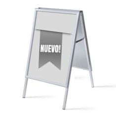 Jansen Display Set reklamního áčka A1, Novinka, šedý, španělsky