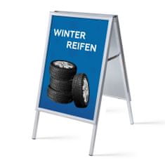 Jansen Display Set reklamního áčka A1, Zimní pneumatiky, německy