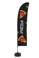 Jansen Display Beach Flag Budget Wind Complete Set Pizza Spanish