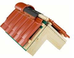 Vše pro střechu REVELIT 21 - Držák hřebenové latě s hřebem 40/210 mm