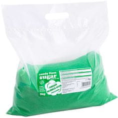 shumee Barevný cukr do cukrové vaty zelený s příchutí žvýkačky 5kg