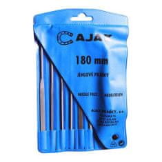 AJAX Pilník jehlový sada 180/2 6-dílná