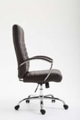 Sortland Kancelářská židle Valais - umělá kůže | hnědá