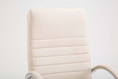 Sortland Kancelářská židle Valais - umělá kůže | krémová