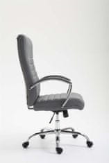 Sortland Kancelářská židle Valais - umělá kůže | šedá