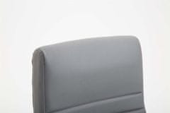 Sortland Kancelářská židle Valais - umělá kůže | šedá
