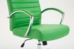 Sortland Kancelářská židle Valais - umělá kůže | zelená