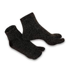 Silvernite Antibakteriální stříbrné palcové ponožky Silvernite Supermicro M / Black
