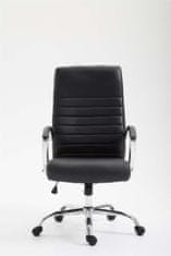 Sortland Kancelářská židle Valais - umělá kůže | černá