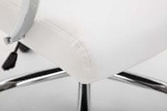 Sortland Kancelářská židle Valais - umělá kůže | bílá