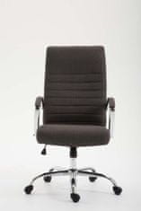 Sortland Kancelářská židle Valais - látkové čalounění | tmavě šedá