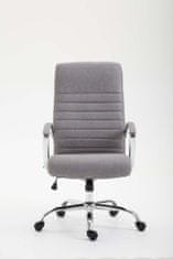 Sortland Kancelářská židle Valais - látkové čalounění | šedá