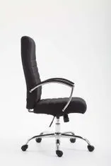Sortland Kancelářská židle Valais - látkové čalounění | černá