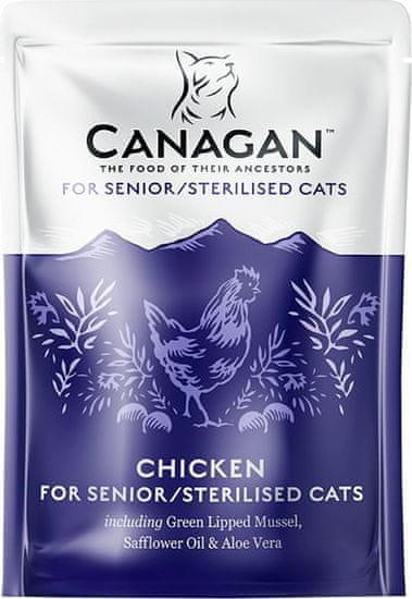 Canagan Cat kaps. Senior/Sterilised - kuře 85 g