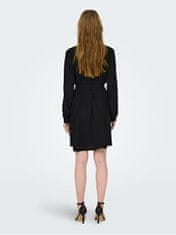 Jacqueline de Yong Dámské šaty JDYDIVYA Regular Fit 15300554 Black (Velikost XS)