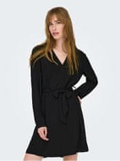 Jacqueline de Yong Dámské šaty JDYDIVYA Regular Fit 15300554 Black (Velikost S)