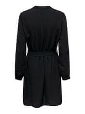 Jacqueline de Yong Dámské šaty JDYDIVYA Regular Fit 15300554 Black (Velikost XS)