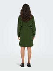 Jacqueline de Yong Dámské šaty JDYDIVYA Regular Fit 15300554 Forest Night (Velikost M)
