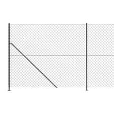 shumee Drátěné pletivo s přírubami antracitové 1,6 x 25 m